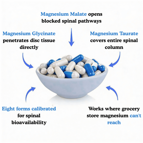 TriAxis - The Magnesium Your Spine Actually Needs