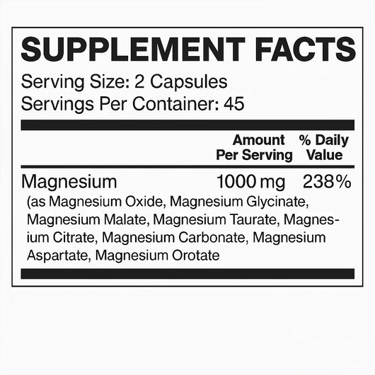 TriAxis - The Magnesium Your Spine Actually Needs